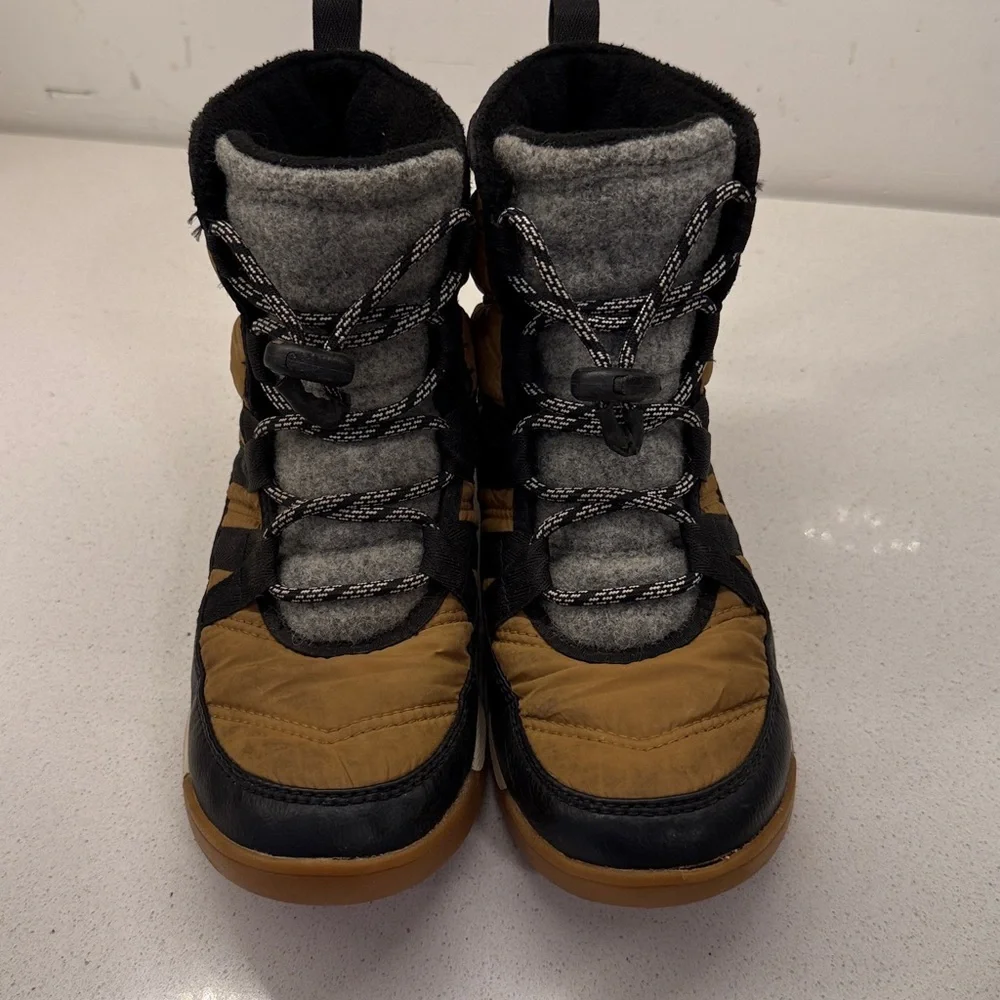 Sorel Kids' Brown, Gray, Black Winter Boots Size 2.5